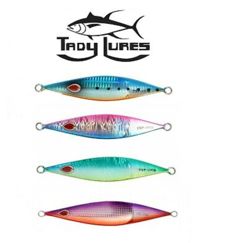 Tady Lures TSP Tuna Slow Pitch Jigs – Vast Fishing Tackle