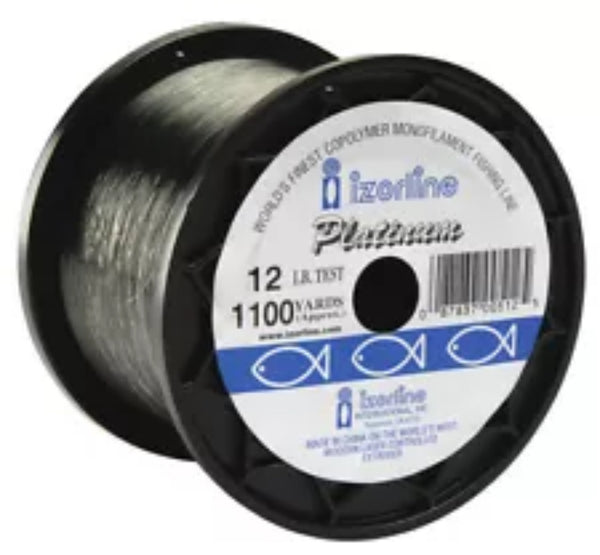 Izorline Platinum Co-Polymer Fishing Line Bulk Spools (Green)