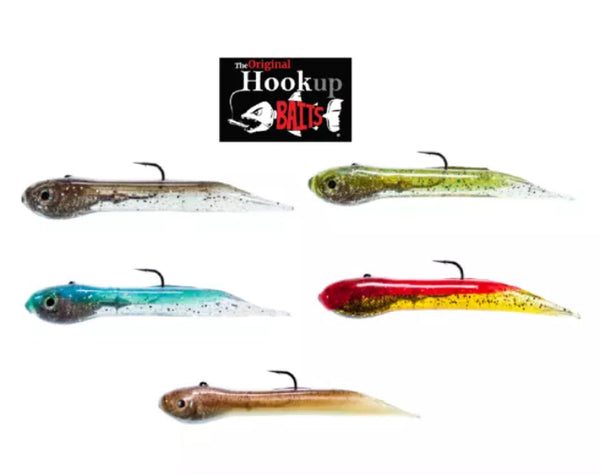 Cheap Fishing Bait with Hook Soft Flexible Swing Saltwater