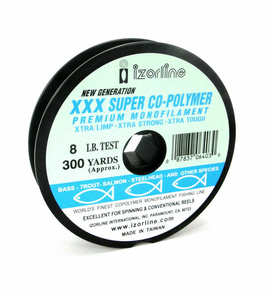 Izorline XXX Super Co-Polymer Fishing Line (Smoke) – Vast Fishing Tackle